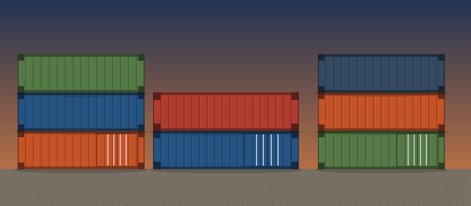 Global West Containers container yard